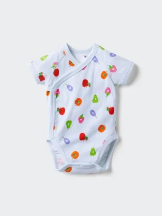 Baby Baby de prentenboekcollectie Body’s met korte mouwen | Open voorkant | Rups