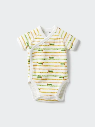 Baby Baby de prentenboekcollectie Body’s met korte mouwen | Open voorkant | Rups