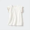 Baby Baby Dry T-shirt met ruches aan de mouwen