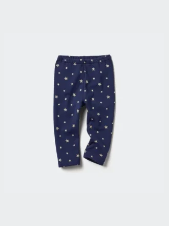 Baby Baby Fleece Leggings met print