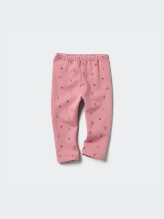 Baby Baby Fleece Leggings met print