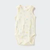 Baby Baby mouwloze Body’s van katoen mesh | Print