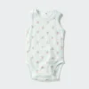 Baby Baby mouwloze Body’s van katoen mesh | Print