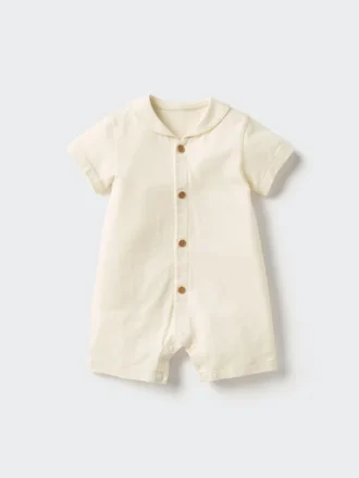 Baby Baby-outfit met korte mouwen