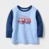 Baby Baby T-shirt met ronde hals | Auto | Longsleeves