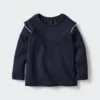 Baby Baby T-shirt met ruches | Longsleeves