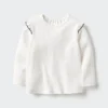 Baby Baby T-shirt met ruches | Longsleeves