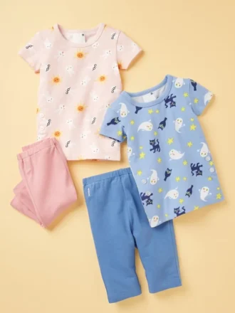 Baby Baby the Picture Book Collection Droge pyjama’s | Korte mouwen