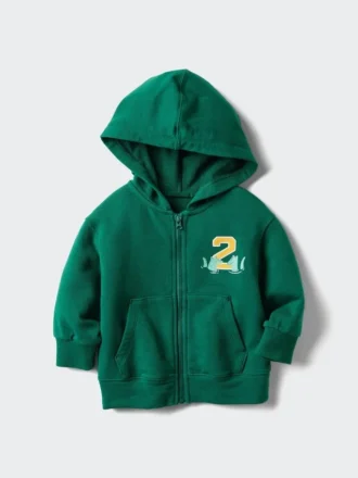 Baby Baby Ultra Stretch Sweat Hoodie met volledige rits
