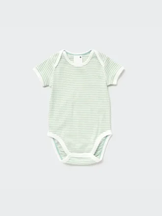 Baby-body’s met korte mouwen (gestreept)
