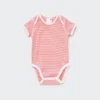 Baby-body’s met korte mouwen (gestreept)