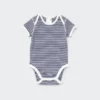 Baby-body’s met korte mouwen (gestreept)