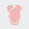 Baby-body’s met korte mouwen (gestreept)
