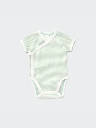 Baby-body’s met korte mouwen (gestreept)