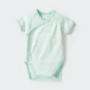 Baby Body’s met korte mouwen | Open voorkant