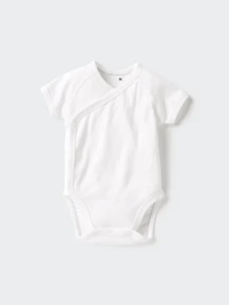 Baby Body’s met korte mouwen | Open voorkant
