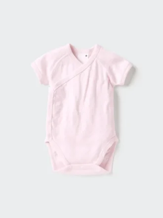 Baby-Body’s met korte mouwen | Open voorkant