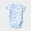 Baby-Body’s met korte mouwen | Open voorkant | Bedrukt