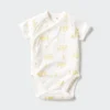 Baby-Body’s met korte mouwen | Open voorkant | Bedrukt