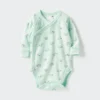 Baby-Body’s met longsleeves | Bedrukt | Open voorkant
