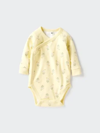 Baby-Body’s met longsleeves | Bedrukt | Open voorkant