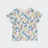 Baby Dry T-shirt met ronde hals en korte mouwen in Shorts