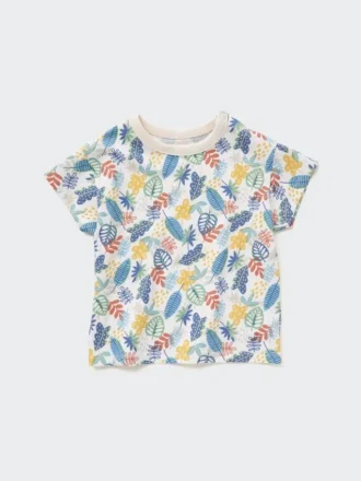 Baby Dry T-shirt met ronde hals en korte mouwen in Shorts