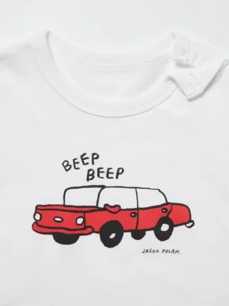 Baby Jason Polan UT T-shirt met print