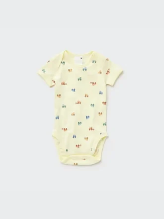 Baby Joy of Print Body’s met korte mouwen (tractor)