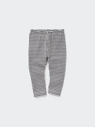 Baby-leggings met lange pijpen (ruitjes)