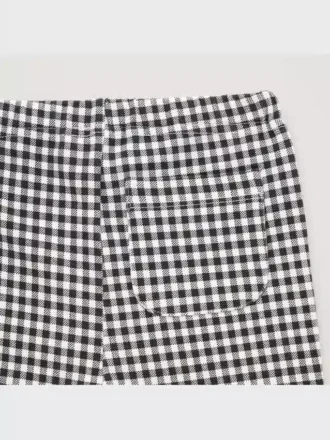 Baby-leggings met lange pijpen (ruitjes)