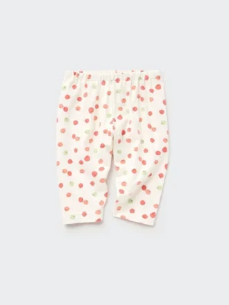 Baby-leggings met relaxte pasvorm en korte pijpen