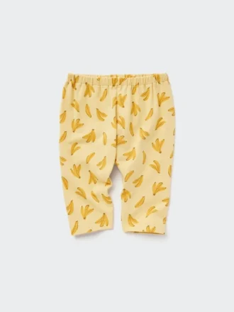 Baby-leggings met relaxte pasvorm en korte pijpen