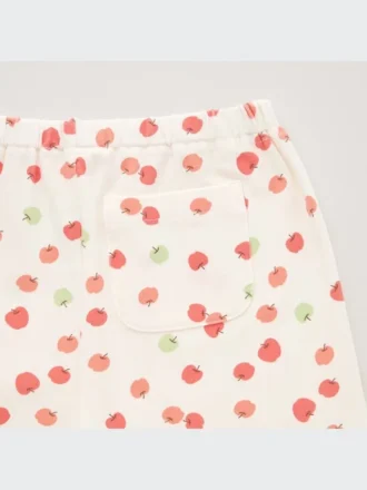 Baby-leggings met relaxte pasvorm en korte pijpen