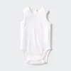Baby Mouwloze katoenen mesh Body’s