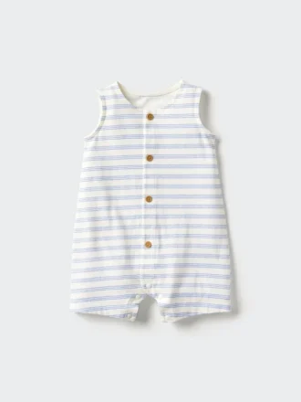 Baby Mouwloze outfit in één stuk