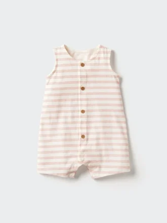 Baby Mouwloze outfit in één stuk