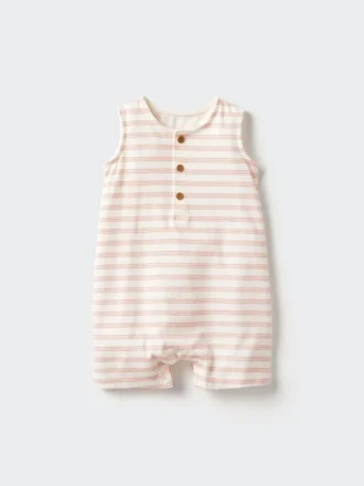 Baby Mouwloze outfit in één stuk
