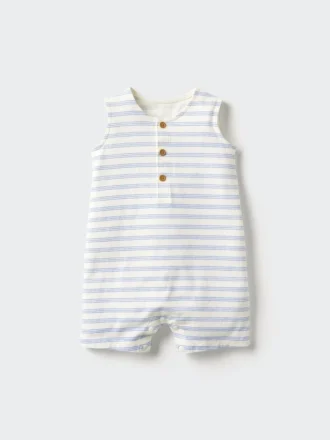 Baby Mouwloze outfit in één stuk