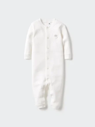 Baby-outfit met ribboord