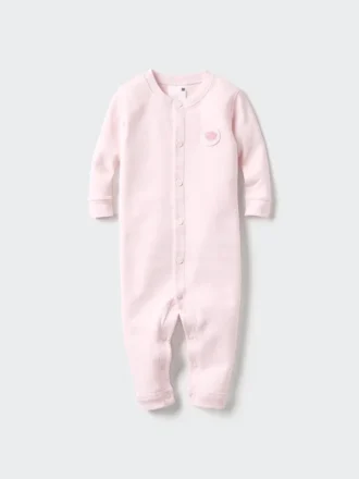 Baby-outfit met ribboord