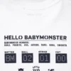Babymonster UT cropped T-shirt met print voor dames