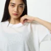 Babymonster UT cropped T-shirt met print voor dames | Transparant