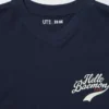 Babymonster UT cropped T-shirt met print voor dames | V-hals