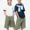 Baggy cargo-korte broek voor kinderen