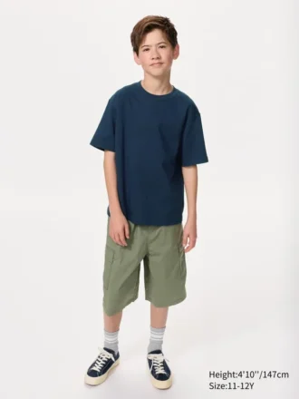 Baggy cargo-korte broek voor kinderen