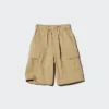 Baggy cargo-korte broek voor kinderen
