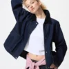 Barn shorts jasje voor dames | Denim
