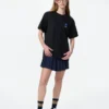 Blauw Lock UT-T-shirt met print voor heren