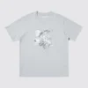 Blauw Lock UT-T-shirt met print voor heren